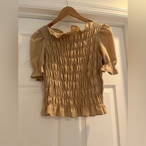 H&M Women’s Beige Neutral Top